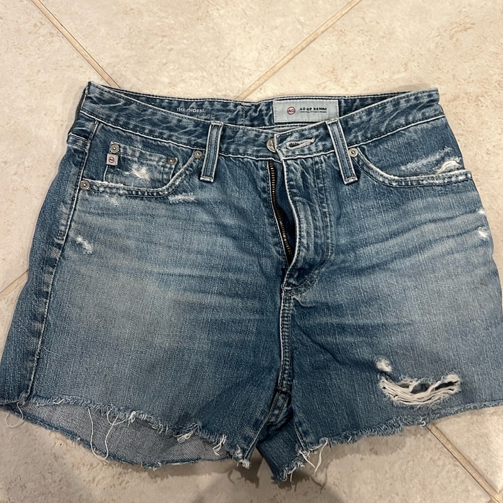 AG the phoebe cut off shorts size 27R